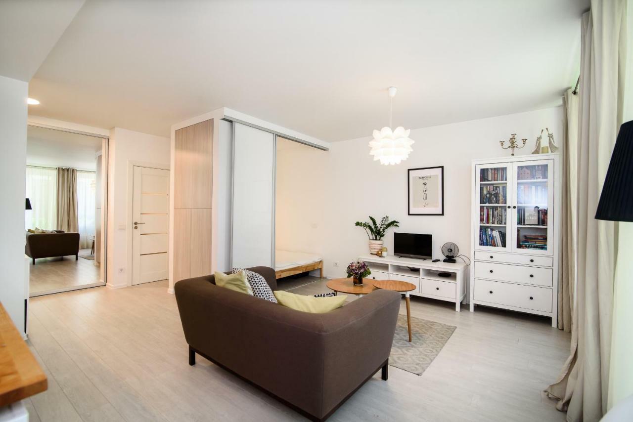 #Stayhere - Comfy & Stylish Studio With Green Patio Close To Old Town Wilna Exterior foto