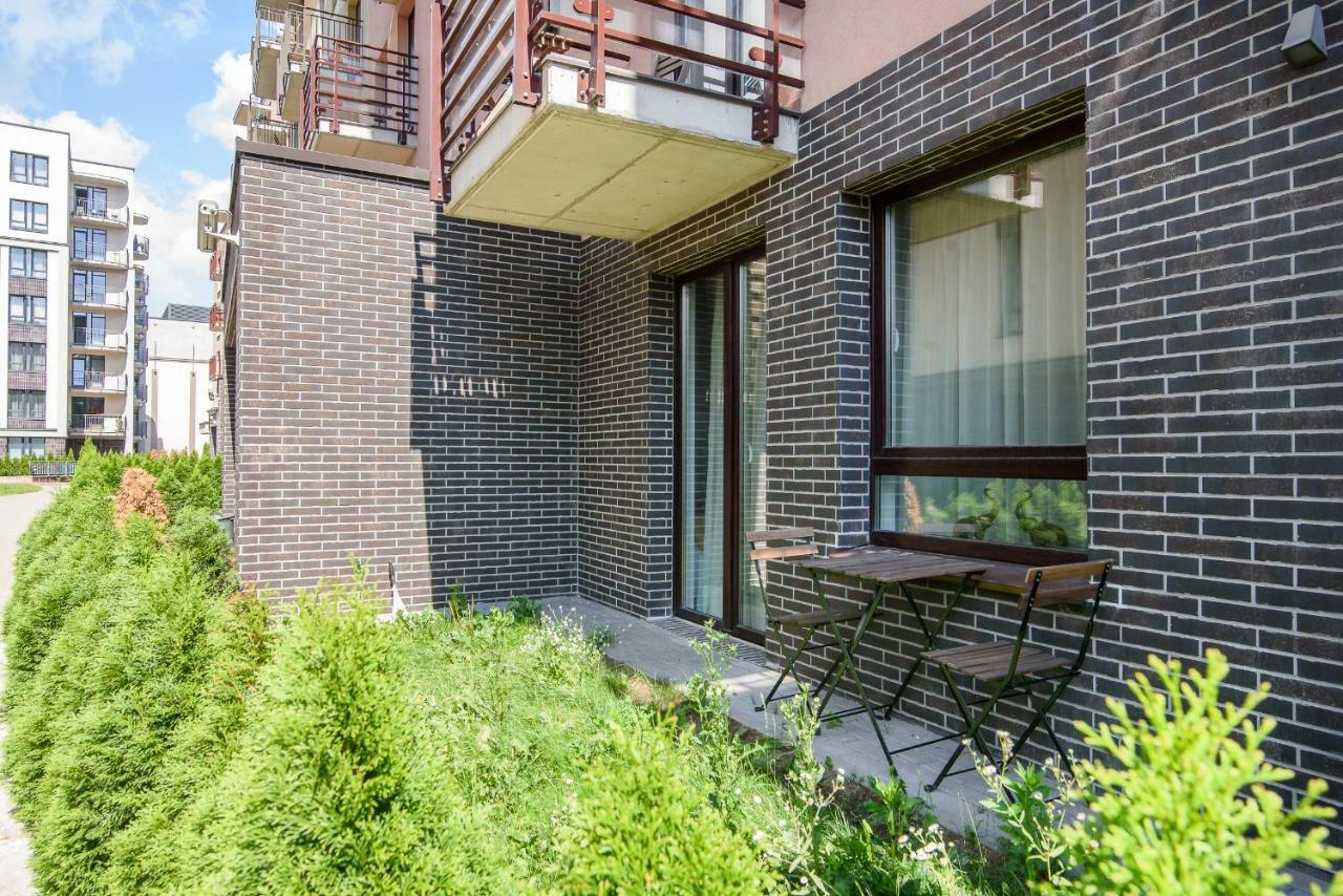 #Stayhere - Comfy & Stylish Studio With Green Patio Close To Old Town Wilna Exterior foto