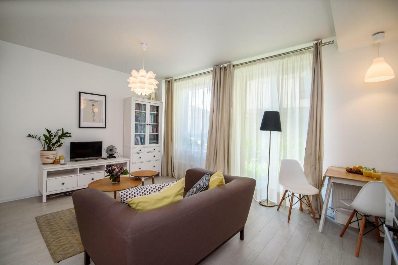 #Stayhere - Comfy & Stylish Studio With Green Patio Close To Old Town Wilna Exterior foto